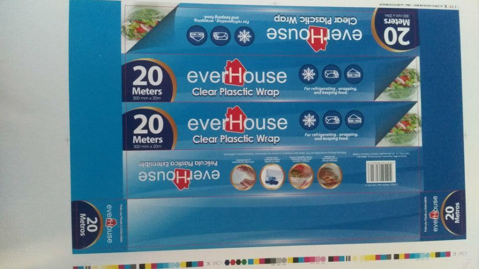 20m x 30cm pvc يلفّ فيلم لف