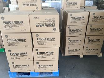 pvc تتشبث فيلم تغليف الكرتون